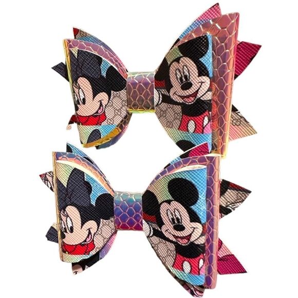 New Ineffable Mickey Mouse & Minnie 2pcs Hair
Accessories Hair/ spectacular bows - Picture 8 of 17
